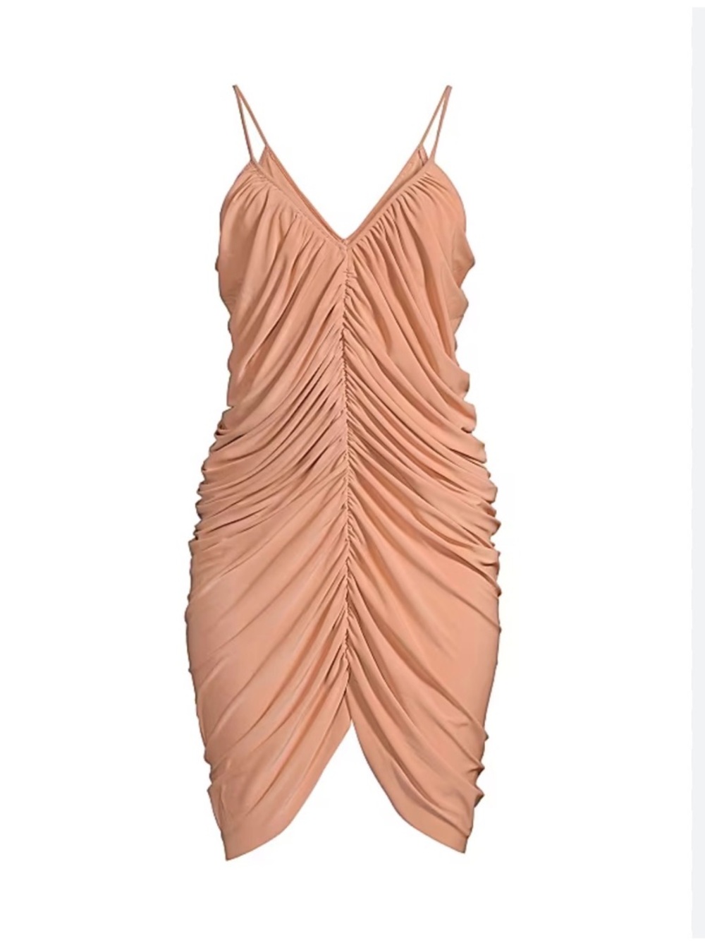 Norma Kamali Diana Mini Slip Dress XS